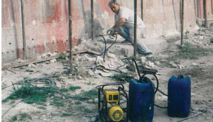 Iniezione resina Abbazia Santo Spirito